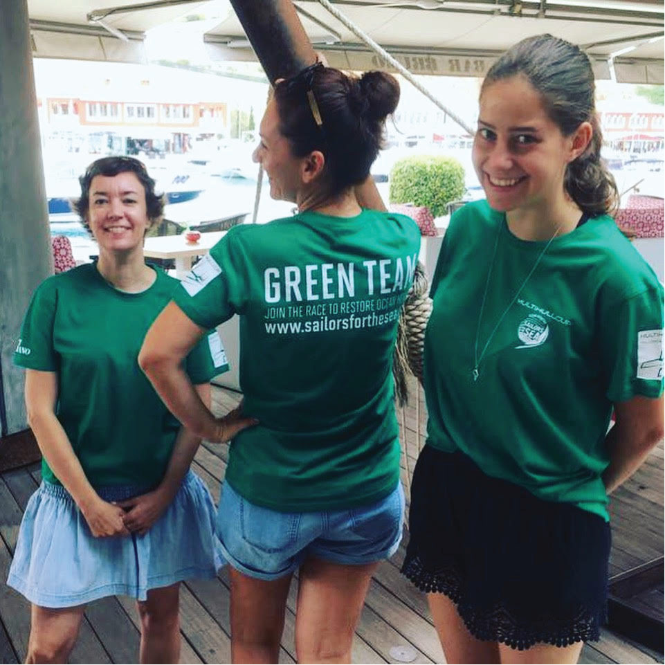 2018 Multihull Cup Green Team green team, sustainability, clean regattas