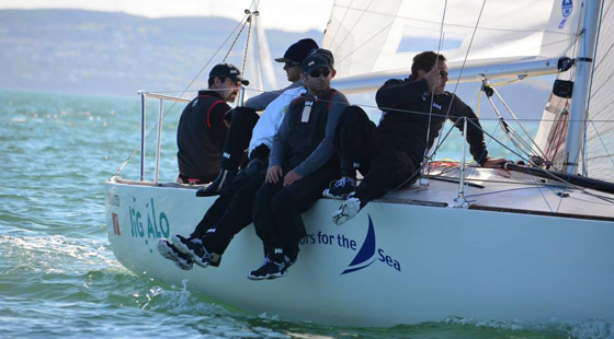 The team heads upwind at the 2013 J24 worlds in Ireland! Tim Healy 2013 j24 worlds