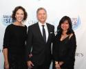From left to right: Sailors for the Sea board members Regan Gammon and Vin Cipolla with Anisa Kamadoli Costa, Chairman and President of the Tiffany & CO. Foundation.
