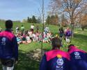 Team SCA partnered with the Newport Girl Scouts to plant trees at Fort Adams, helping offset the events environmental impact for years to come. 