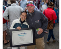 Julianna Barbieri and Hugh Piggin, race organizers of The Atlantic Cup with the Platinum Level Clean Regattas certification. Julianna Barbieri and Hugh Piggin