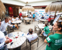 Skippers Meeting from the 2018 Multihull Cup green team, sustainability, clean regattas