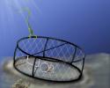 Traps and pots are submerged wire or wood cages that attract fish with bait and hold them alive until fishermen return to haul in the catch. They are usually placed on the ocean bottom, to catch lobsters, crabs, shrimp, sablefish and Pacific cod. They generally have lower unintended catch and less seafloor impact than mobile gear like trawls. Image credit: Seafood Watch® seafood catching methods, sustainable seafood, fishing methods, fishing problems, seafood watch