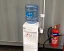Water refilling stations are placed throughout the site Water stations