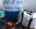 Zip 2 Water station keeps the sailors hydrated and plastic bottle free! Zip 2 Water, Sailors for the Sea